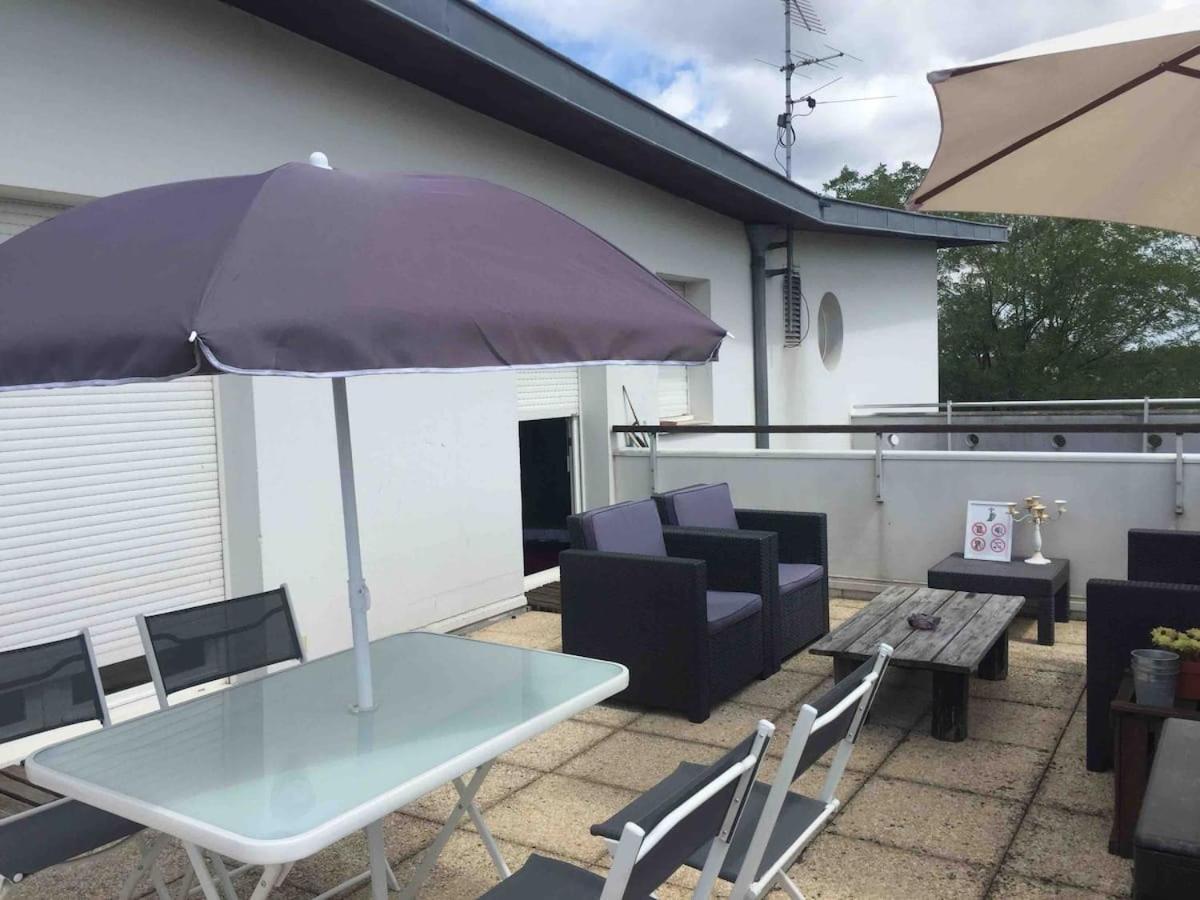 Proche Bordeaux Appartement 75 M2 Rooftop Bruges Exterior foto